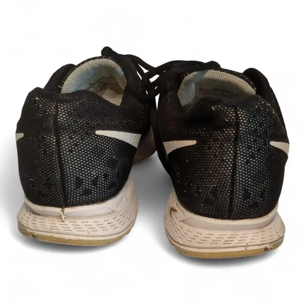 Nike Women's 7.5 Zoom Pegasus Black And White Tennis Shoes
